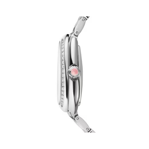 Serpenti Seduttori Automatic Diamond Bezel Opaline Watch