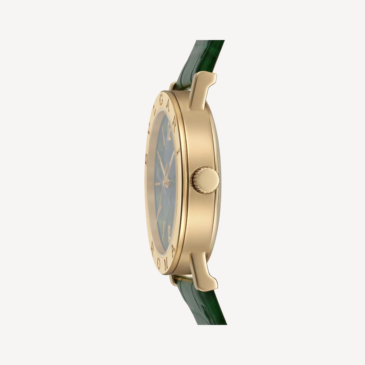 Bvlgari Bvlgari 50th Anniv. Yellow Gold Green Marble Watch