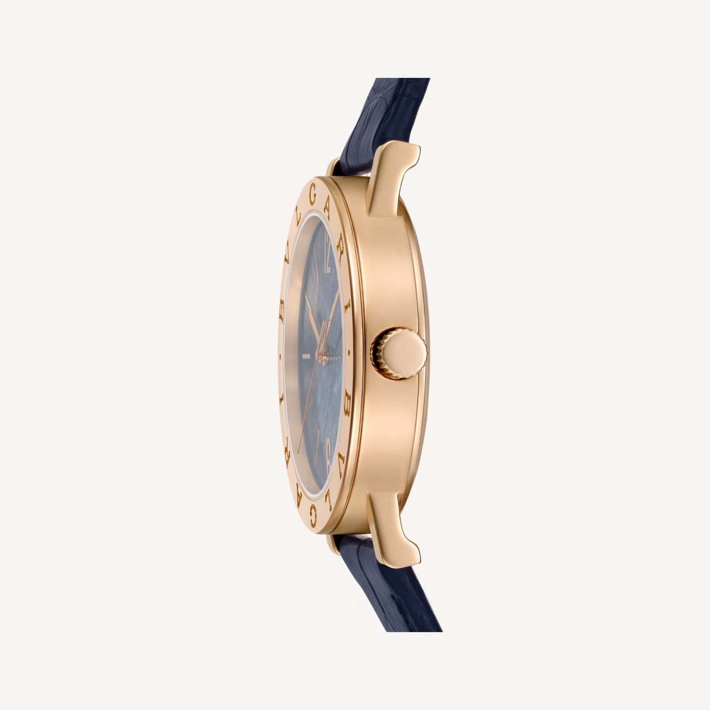 Bvlgari Bvlgari Rose Gold Blue Marble Automatic Watch