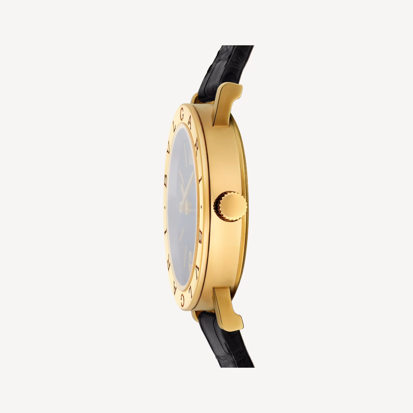 Bvlgari Bvlgari Yellow Gold Black Automatic Watch