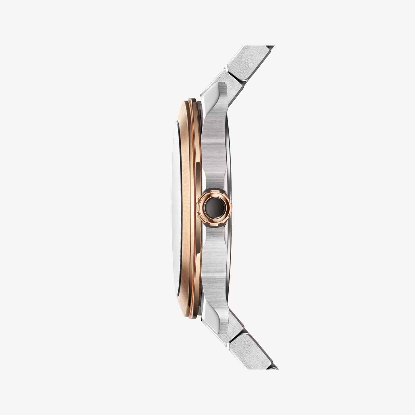 Octo Roma Steel Rose Gold Grey Watch