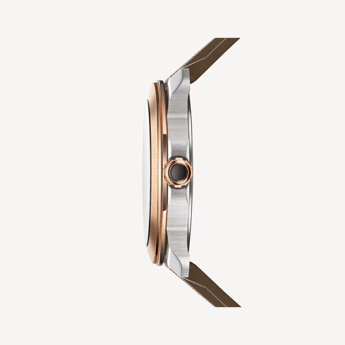 Octo Roma Steel Rose Gold Grey Watch