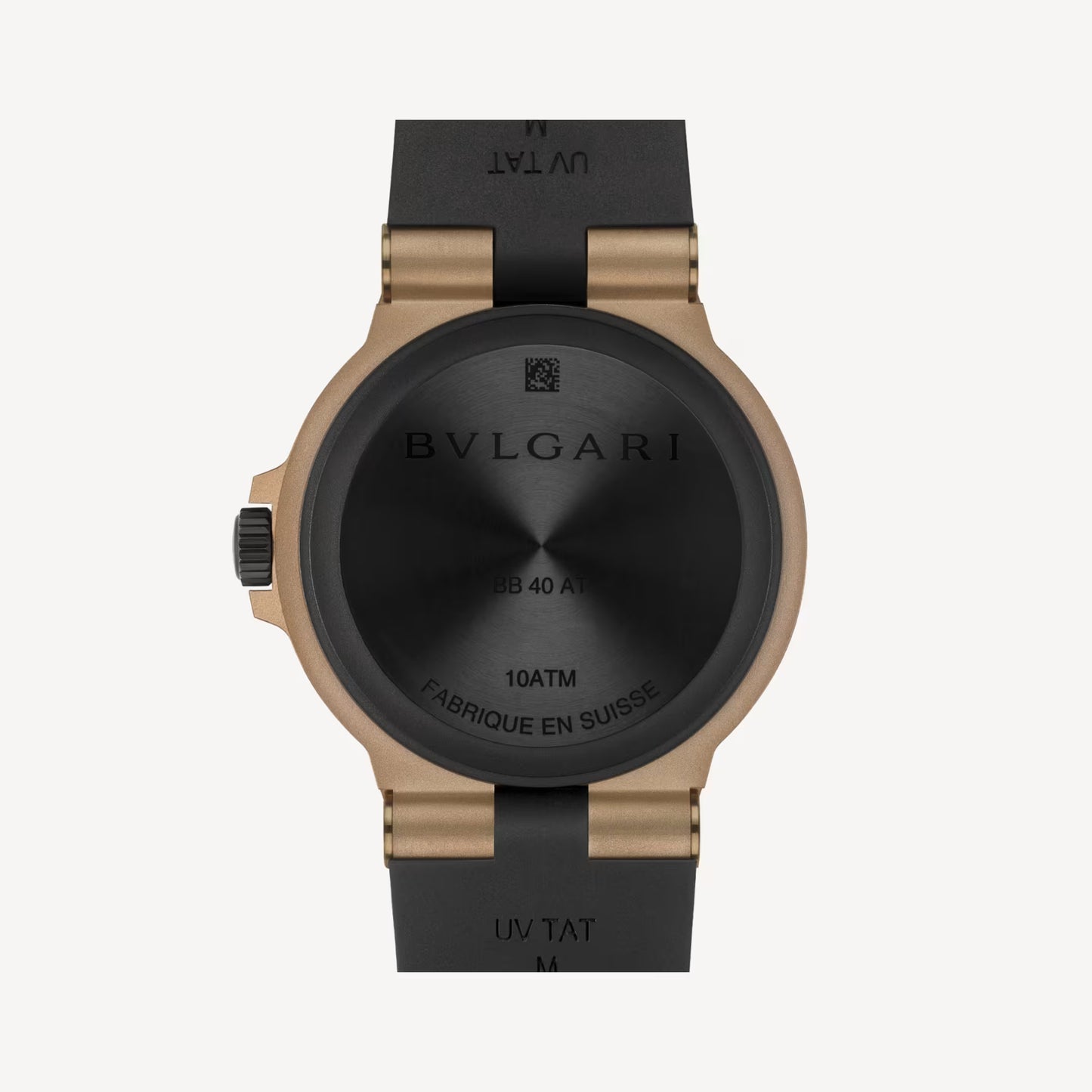 Bvlgari Bronzo Black GMT Watch
