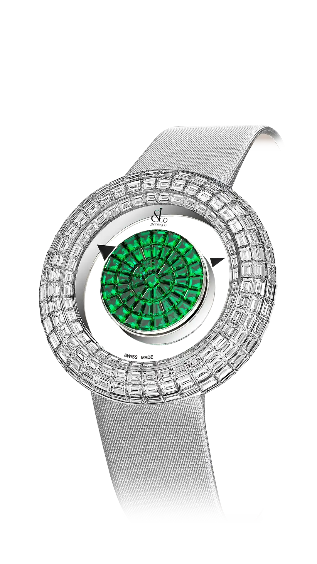Brilliant Mystery - 44MM - Diamonds (White Gold)
