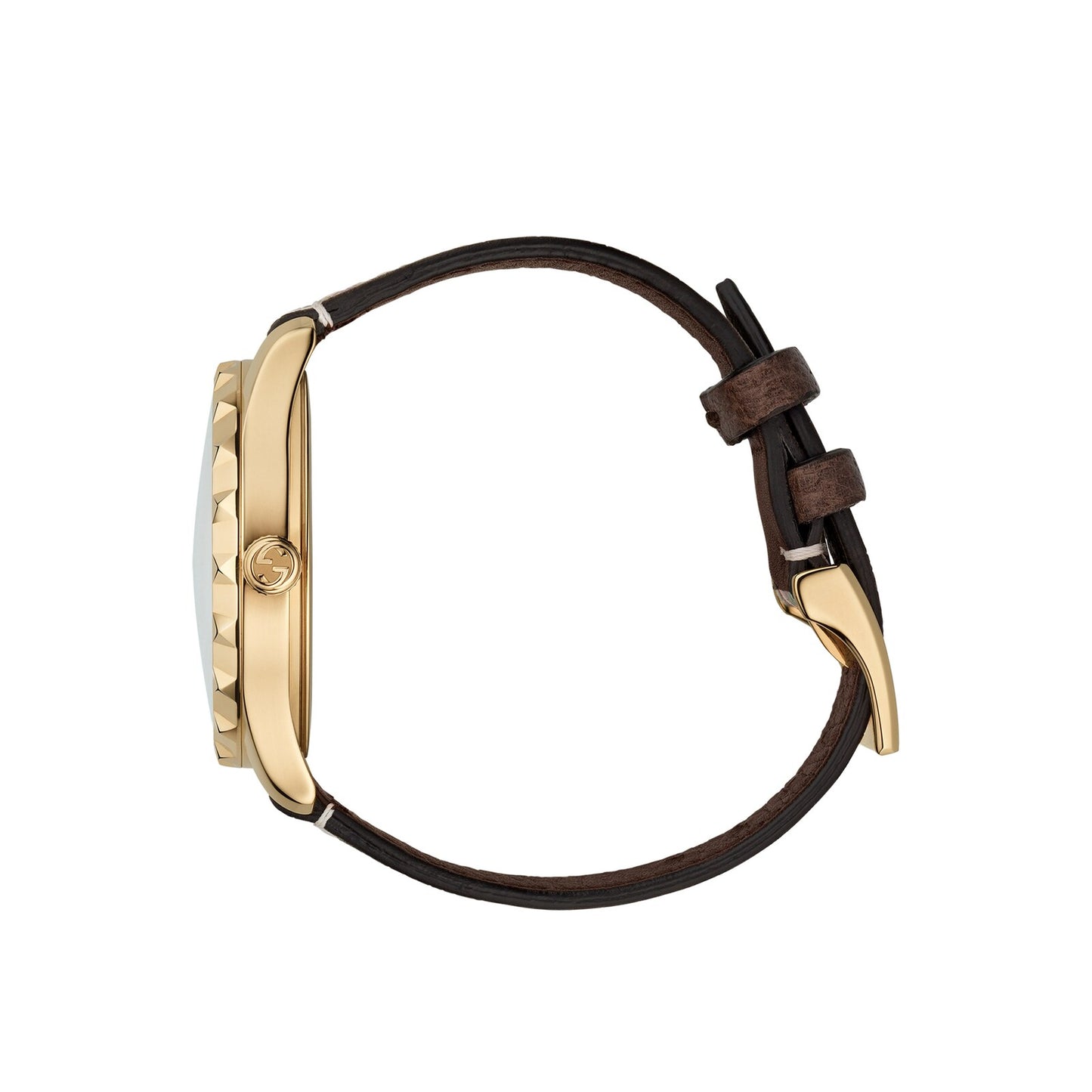 Gucci G-Timeless YA1264084 Men's 38mm Leather Strap Watch