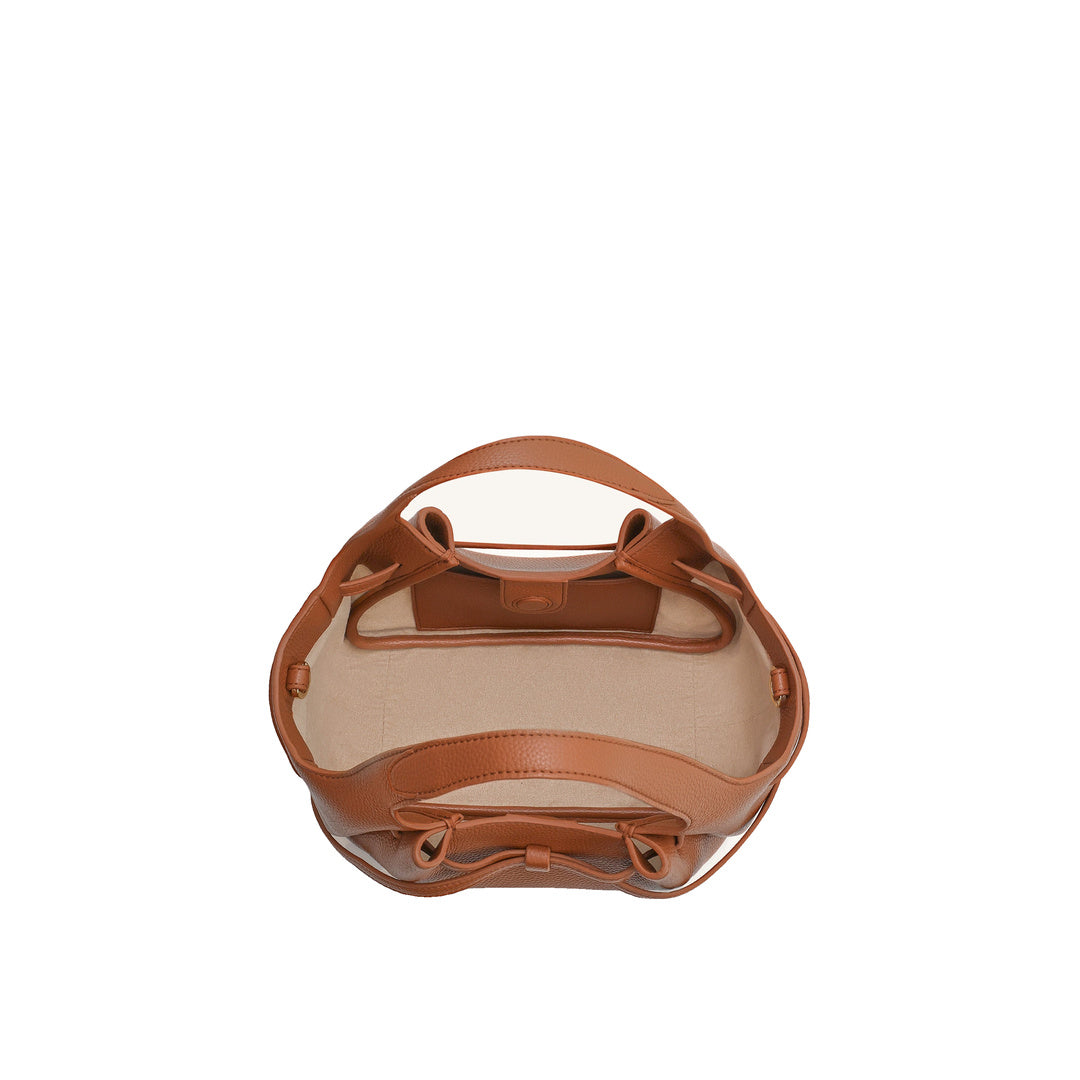 JW PEI Mabel Soft Bow Tote Bag - Caramel Brown by JW PEI