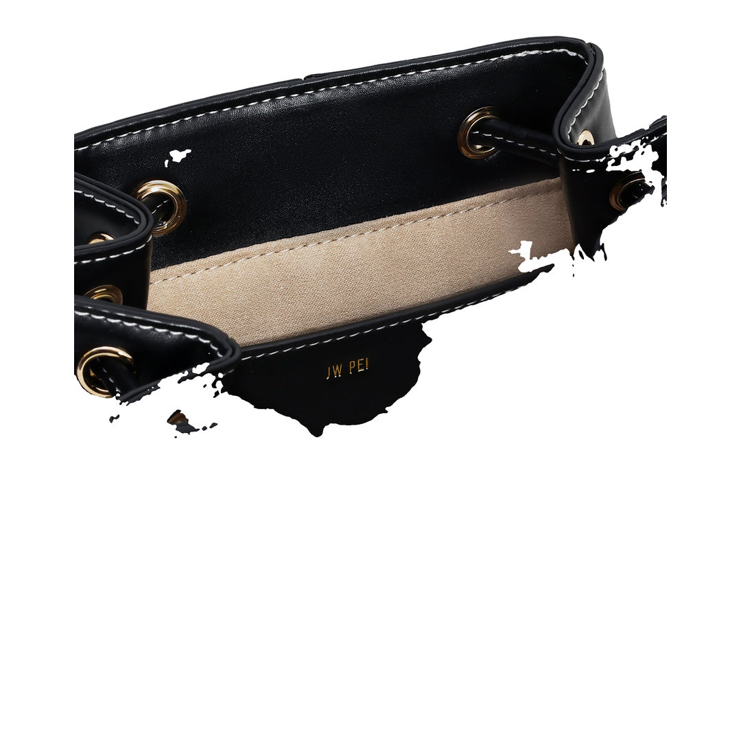 JW PEI Harper Buckle Pocket Backpack - Black by JW PEI