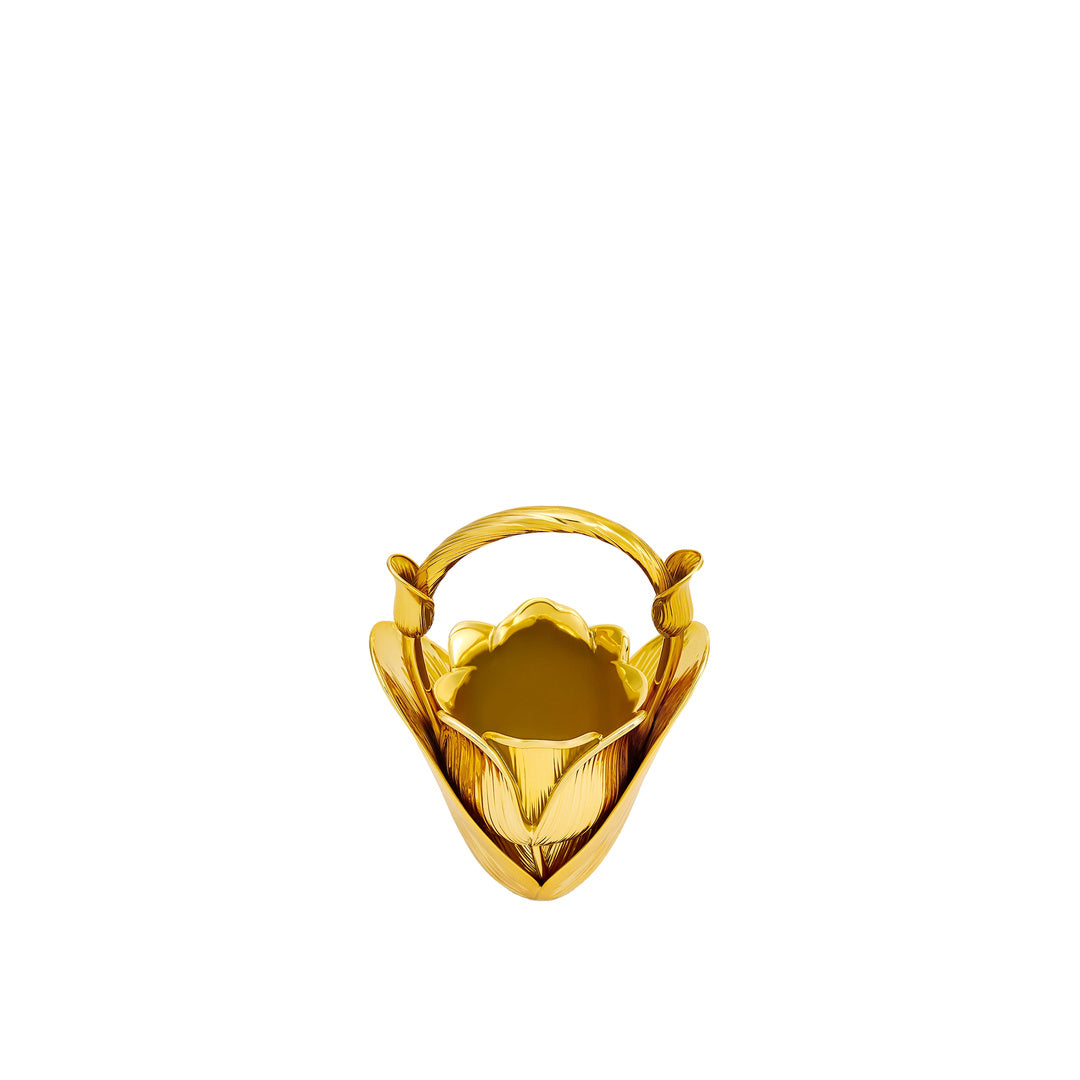 JW PEI Ella Tulip Vase Top Handle Bag - Gold by JW PEI