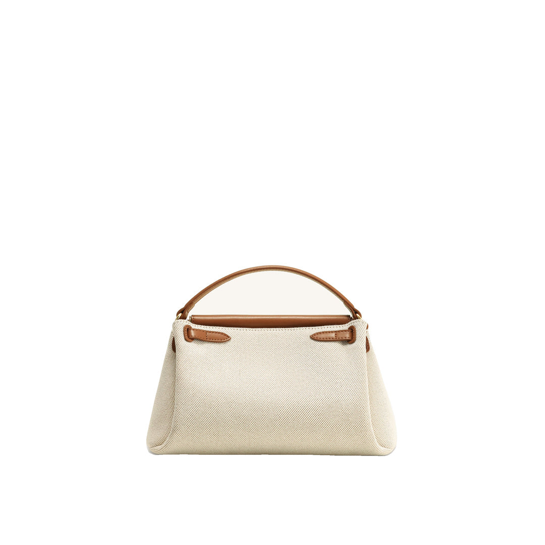 JW PEI Carmen Top Handle Bag - Brown Canvas by JW PEI