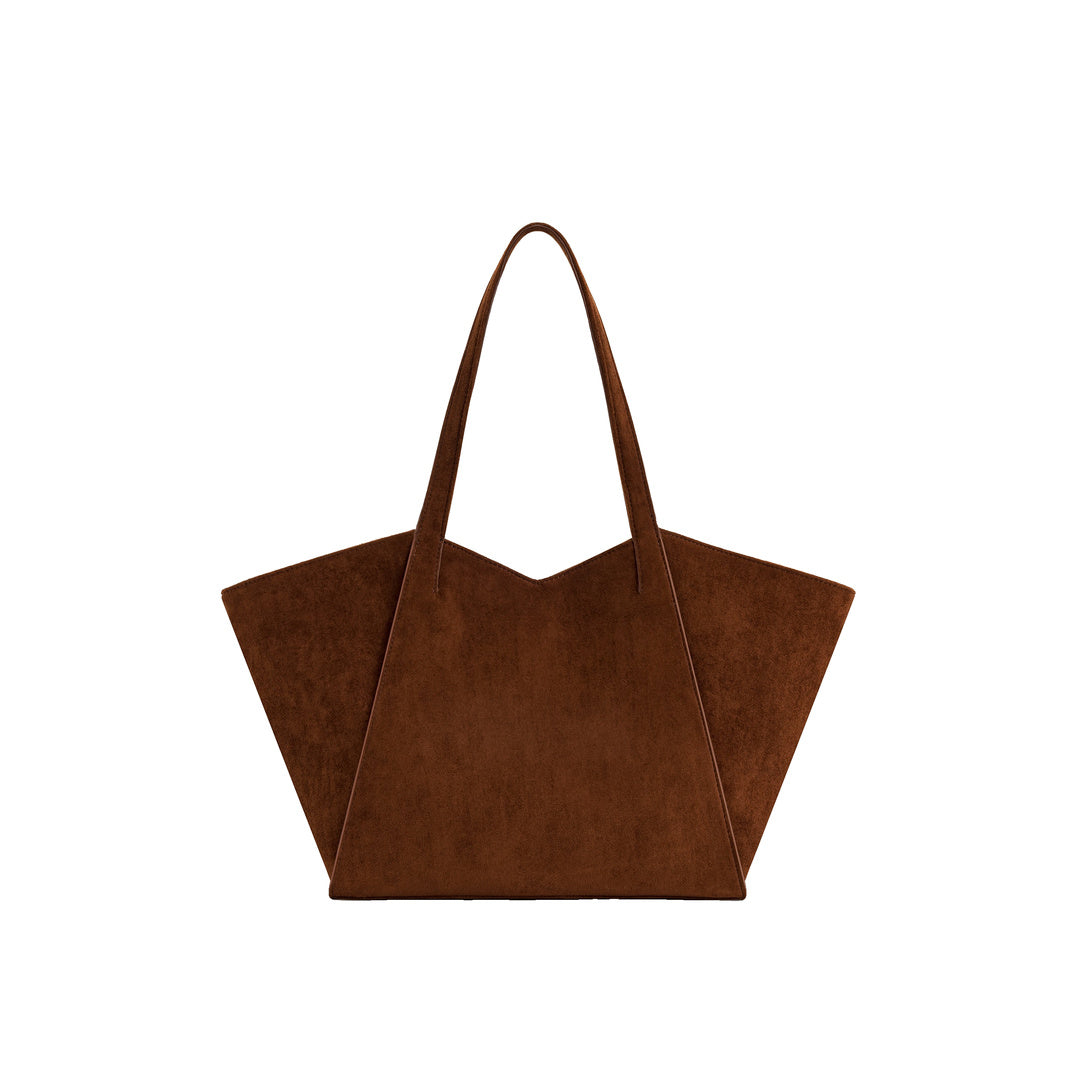 JW PEI Kiana Large Capacity Tote Bag - Dark Brown by JW PEI
