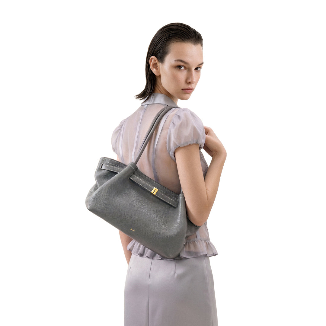 JW PEI Hana Wide Tote Bag - Grey by JW PEI