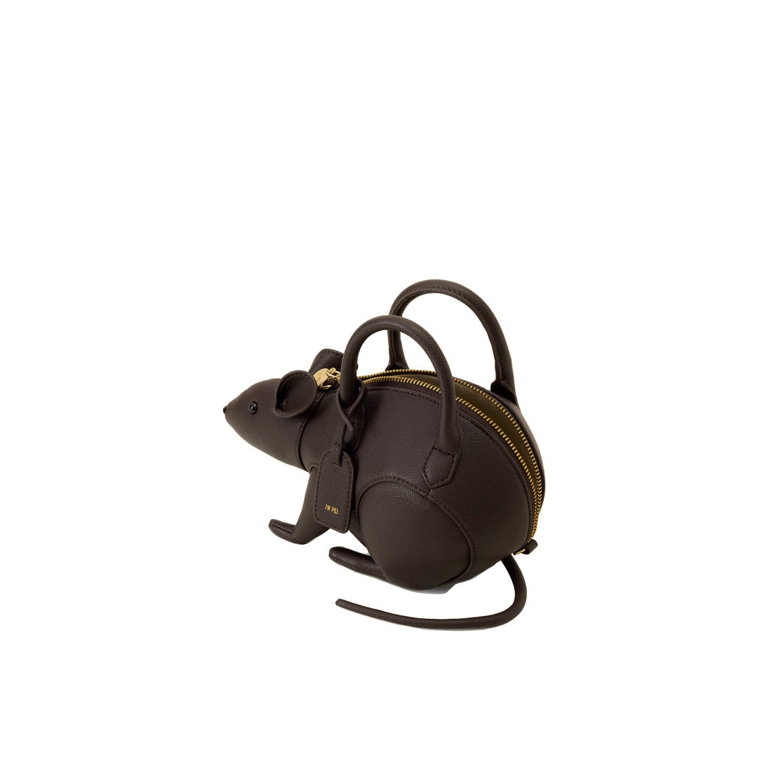 JW PEI Mia Mouse Top Handle Bag - Dark Brown by JW PEI