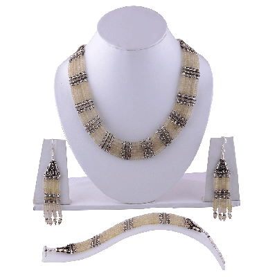 925 Sterling Silver Lemon Quartz Jewellery Set - R5000043-41