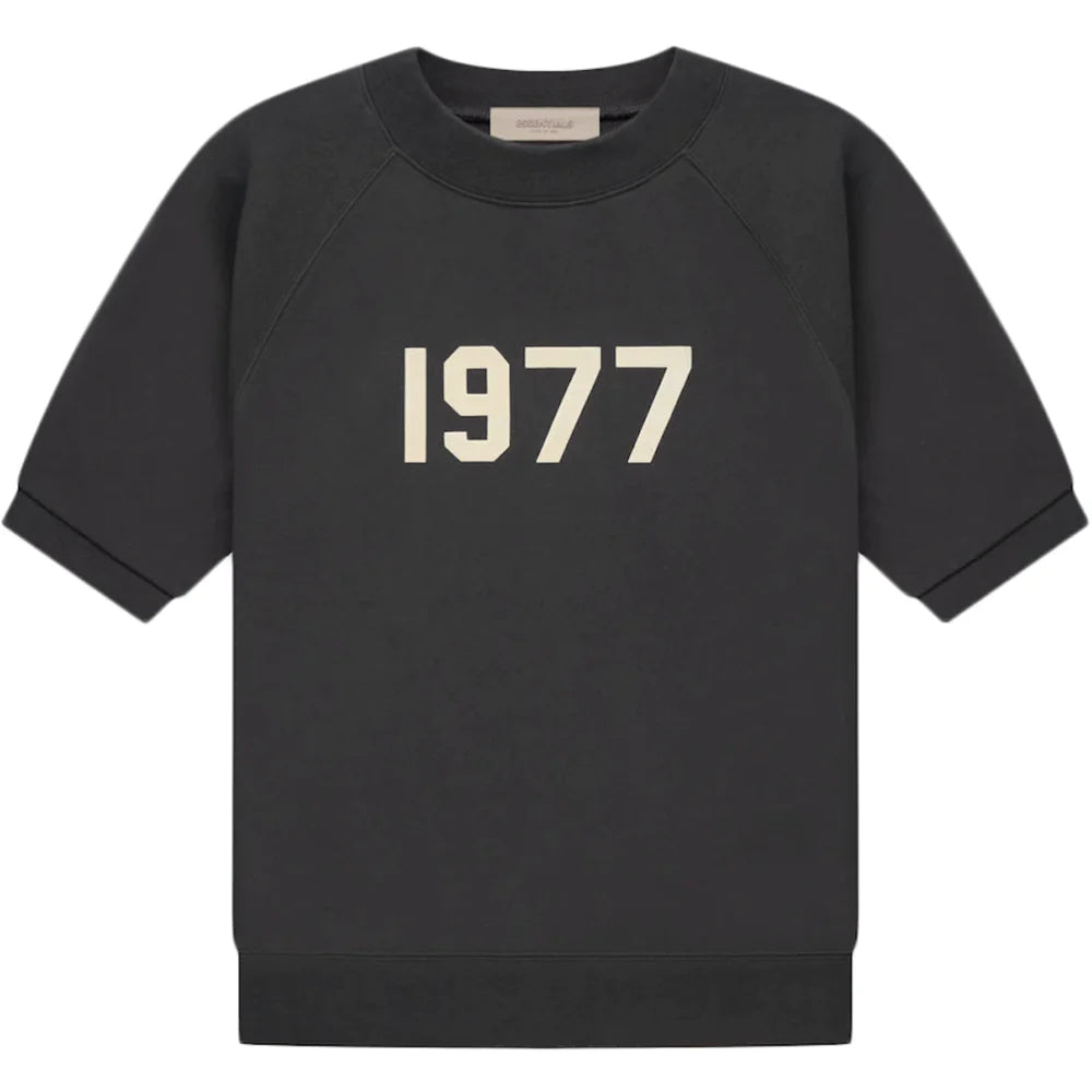FEAR OF GOD ESSENTIALS 1977 SS RAGLAN CREWNECK IRON