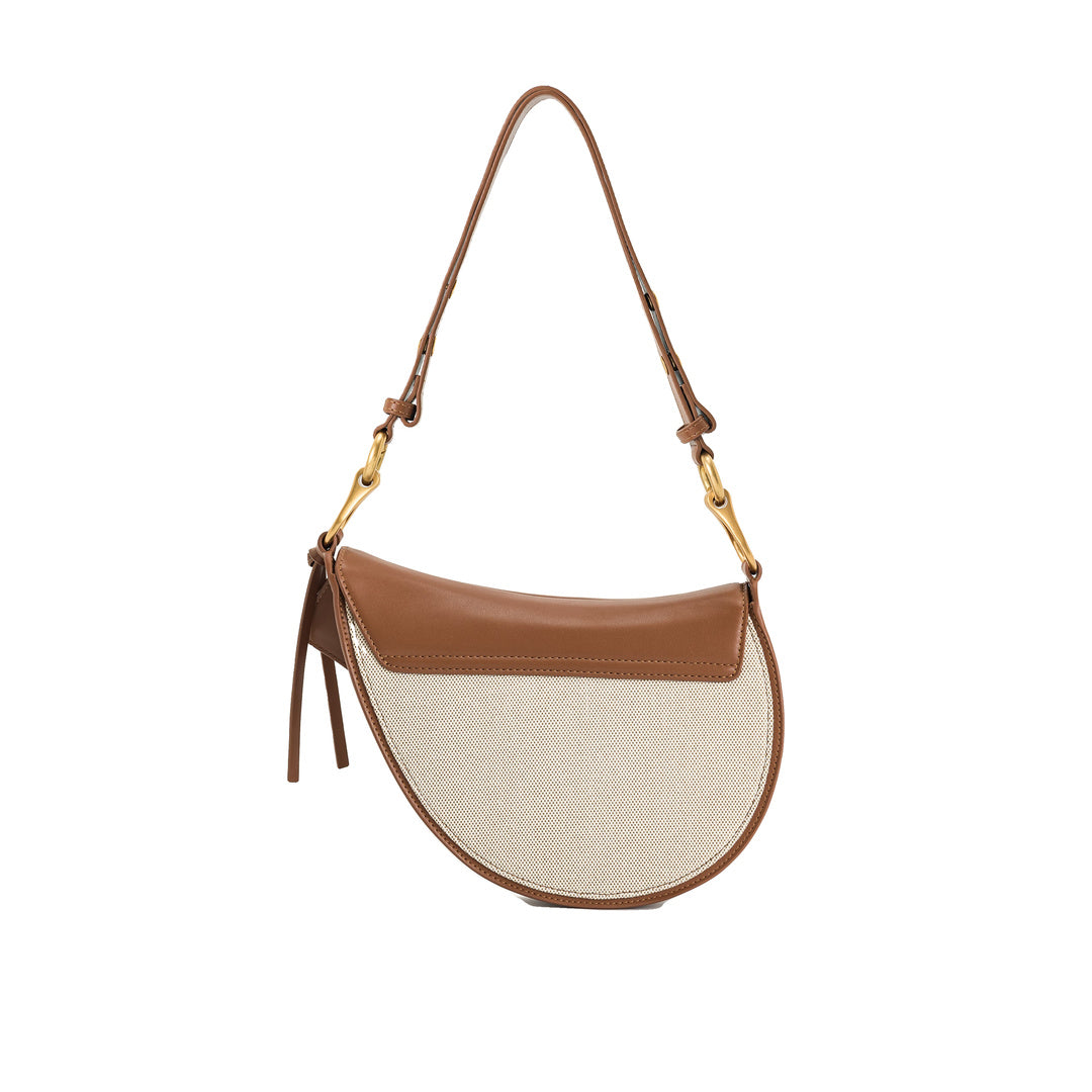 JW PEI Ashlie Crossbody Bag - Brown Canvas by JW PEI