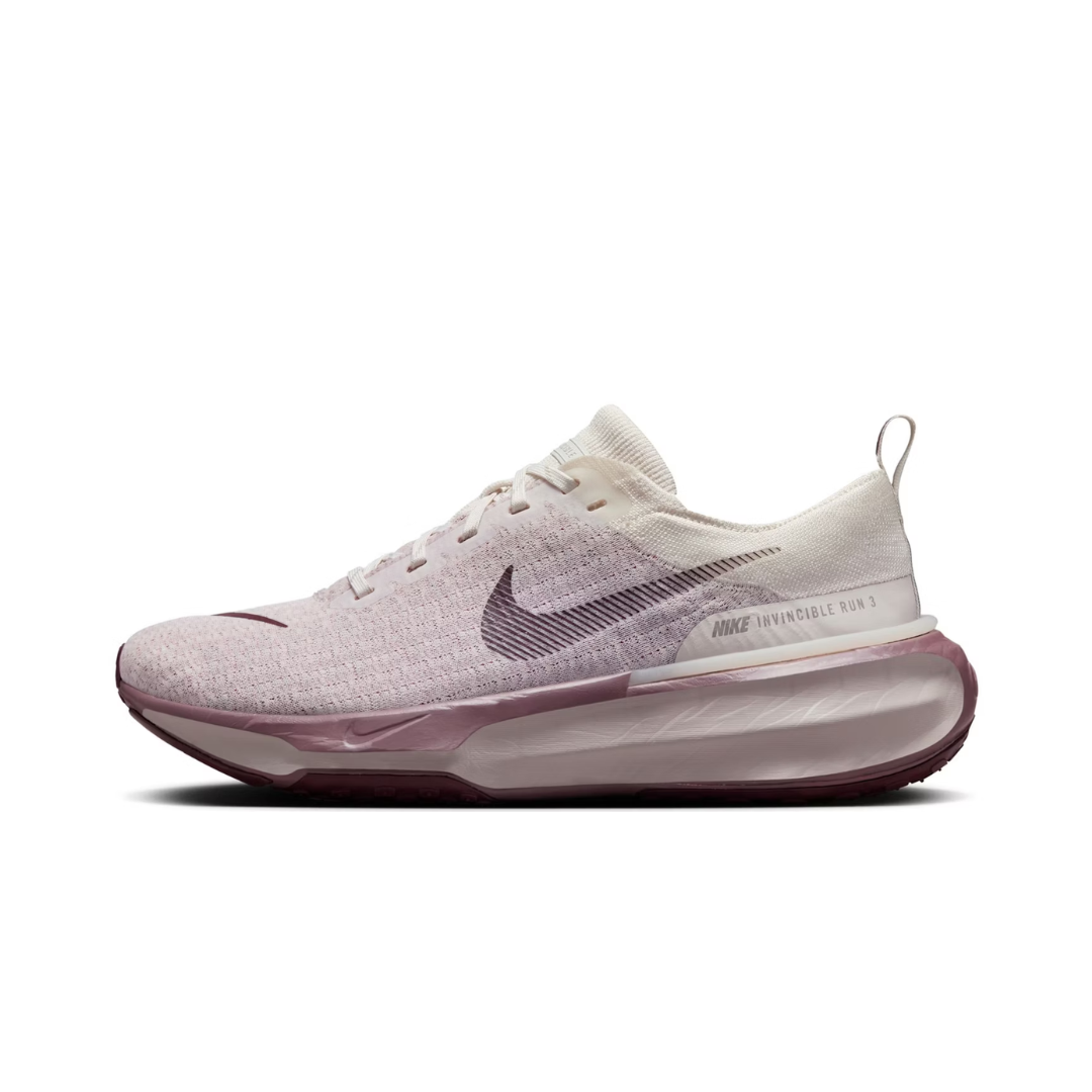 Nike ZoomX Invincible Run 3 Phantom Burgundy Crush by NIKE RUNNING