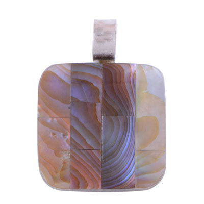 Shell 925 Sterling Silver Pendant - R100950-39
