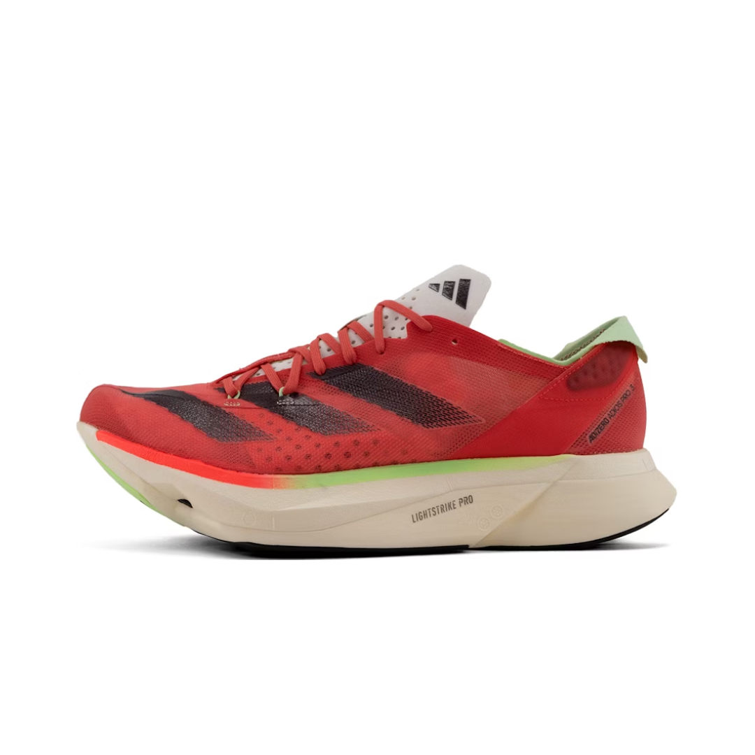 adidas Adios Pro 3 To Preloved Scarlet by ADIDAS RUNNING