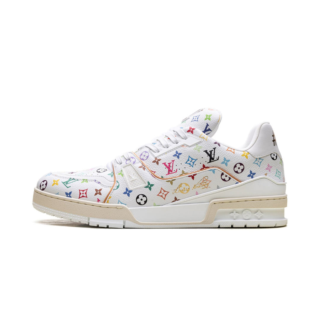 Louis Vuitton LV Trainer Takashi Murakami White by Louis Vuitton