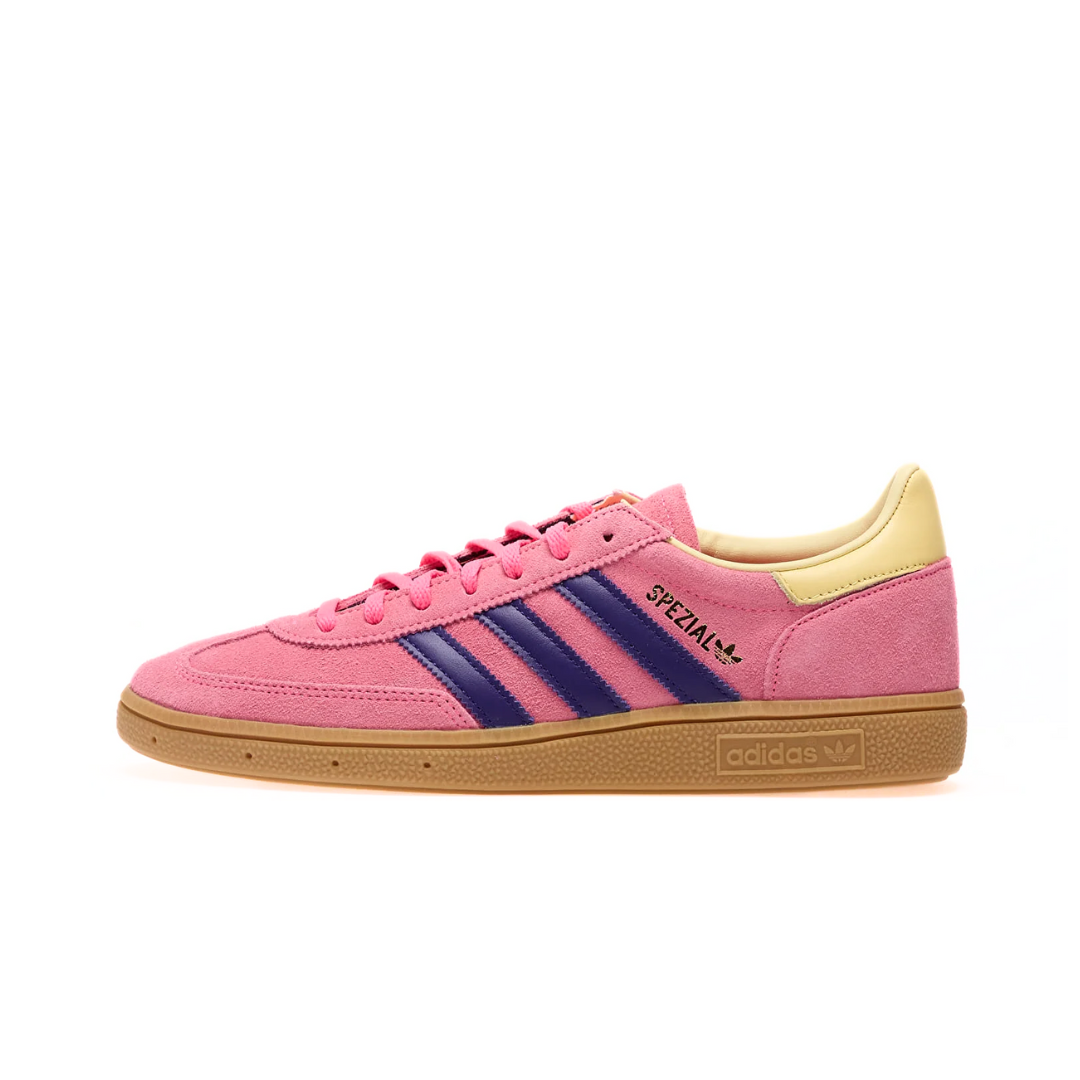 adidas Handball Spezial Lucid Pink Collegiate Purple Almost Yellow (W) by ADIDAS