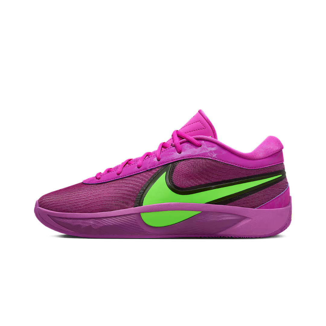 Nike Giannis Zoom Freak 6 Bold Berry Electric Green by NIKE