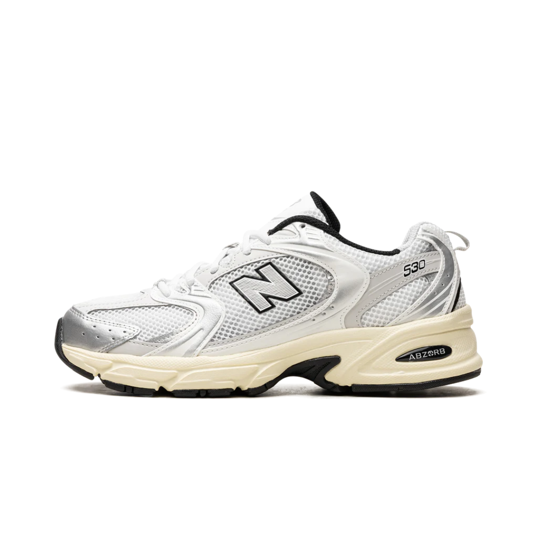 New Balance 530 Silver Cream by New Balance