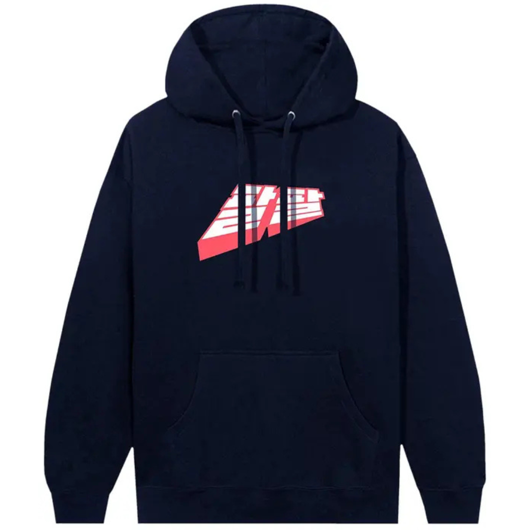 ANTI SOCIAL SOCIAL CLUB MIDNIGHT CLUB HOODIE Navy by ASSC
