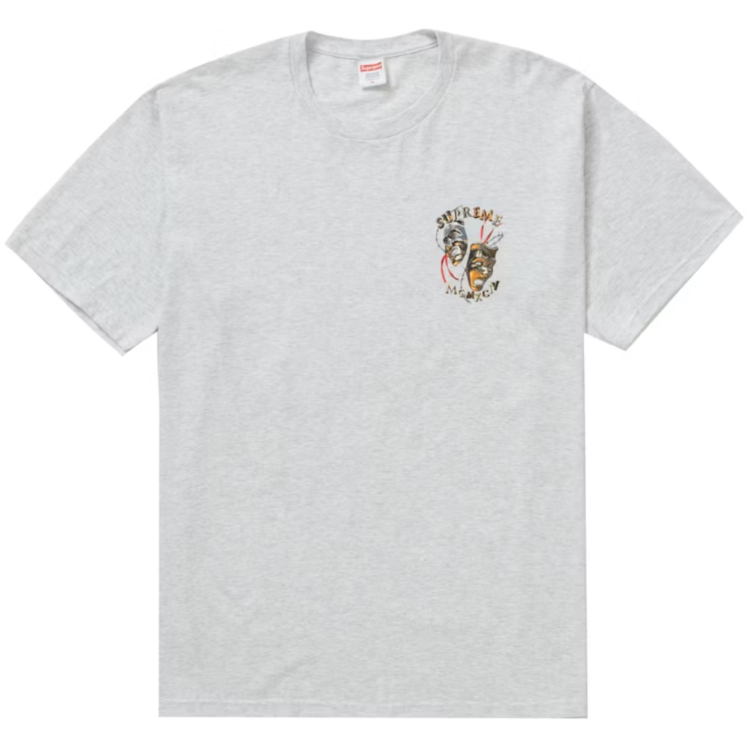 Supreme Laugh Now Tee Ash Grey by SUPREME