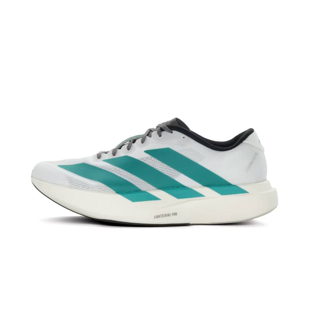 adidas Adizero Evo SL White Pure Teal (W) by ADIDAS RUNNING