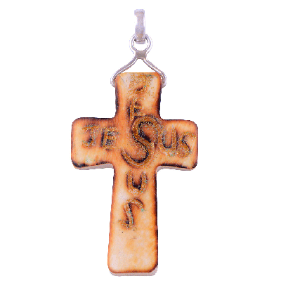 Bone Face 925 Sterling Silver Pendant - R100526-5