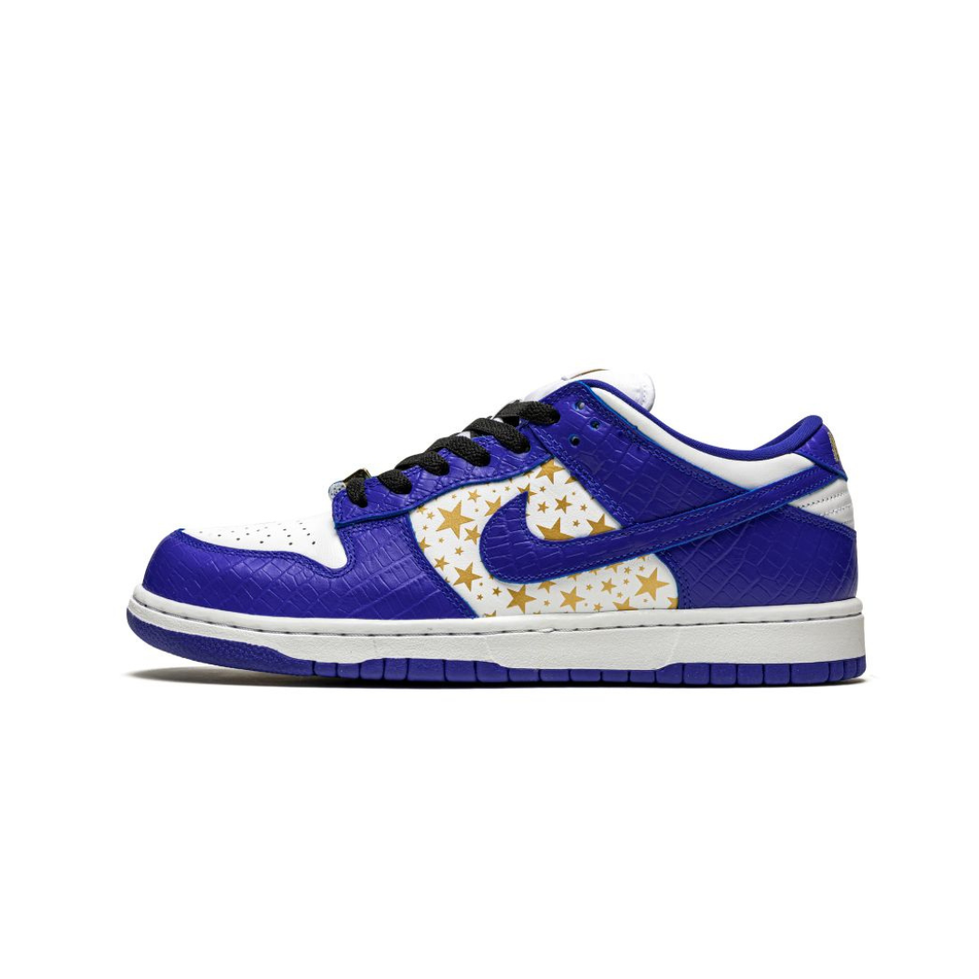 Nike SB Dunk Low Supreme Stars Hyper Royal (2021) by Nike Dunk