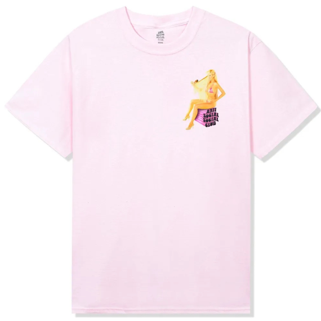 Anti Social Social Club Ellen Von Unwerth For Assc Tee PALE PINK by ASSC
