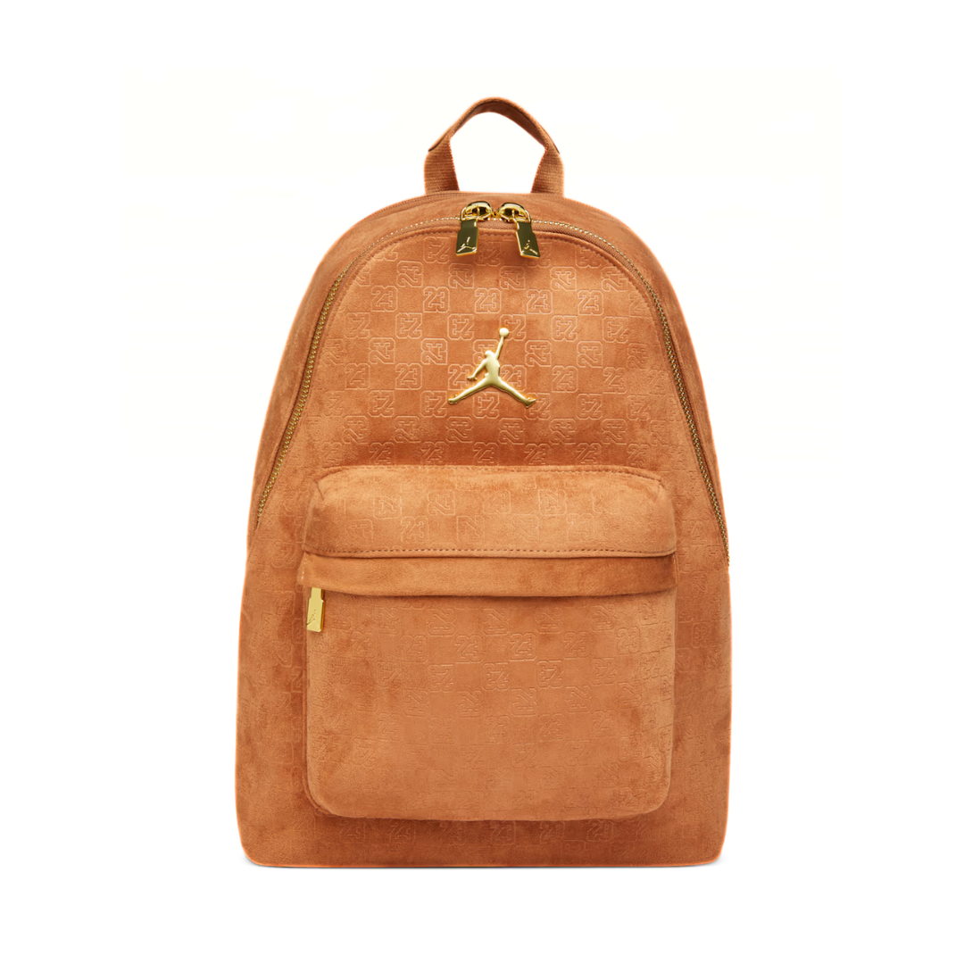 Jordan Monogram Backpack Cognac by JORDAN BAGS