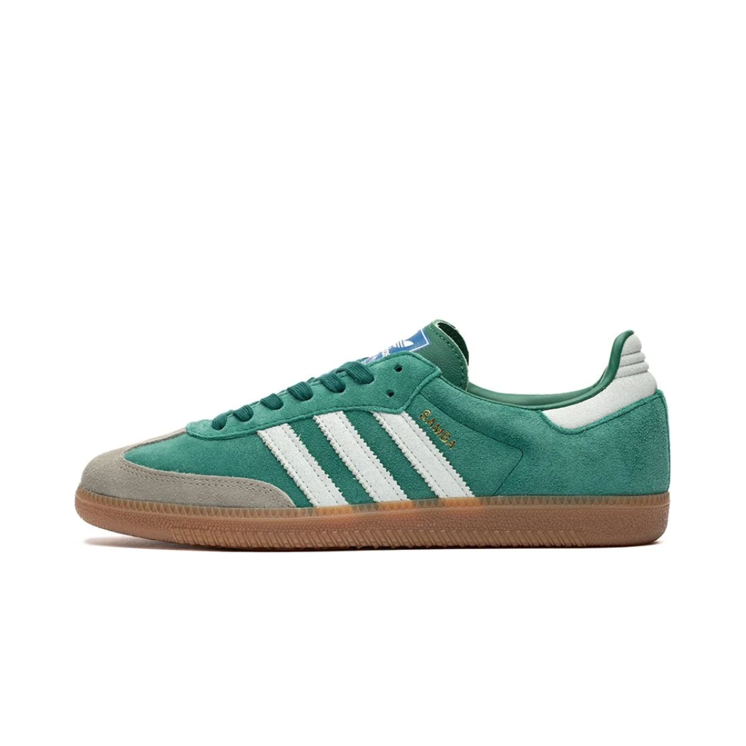 adidas Samba OG Collegiate Green Gum Grey Toe by ADIDAS