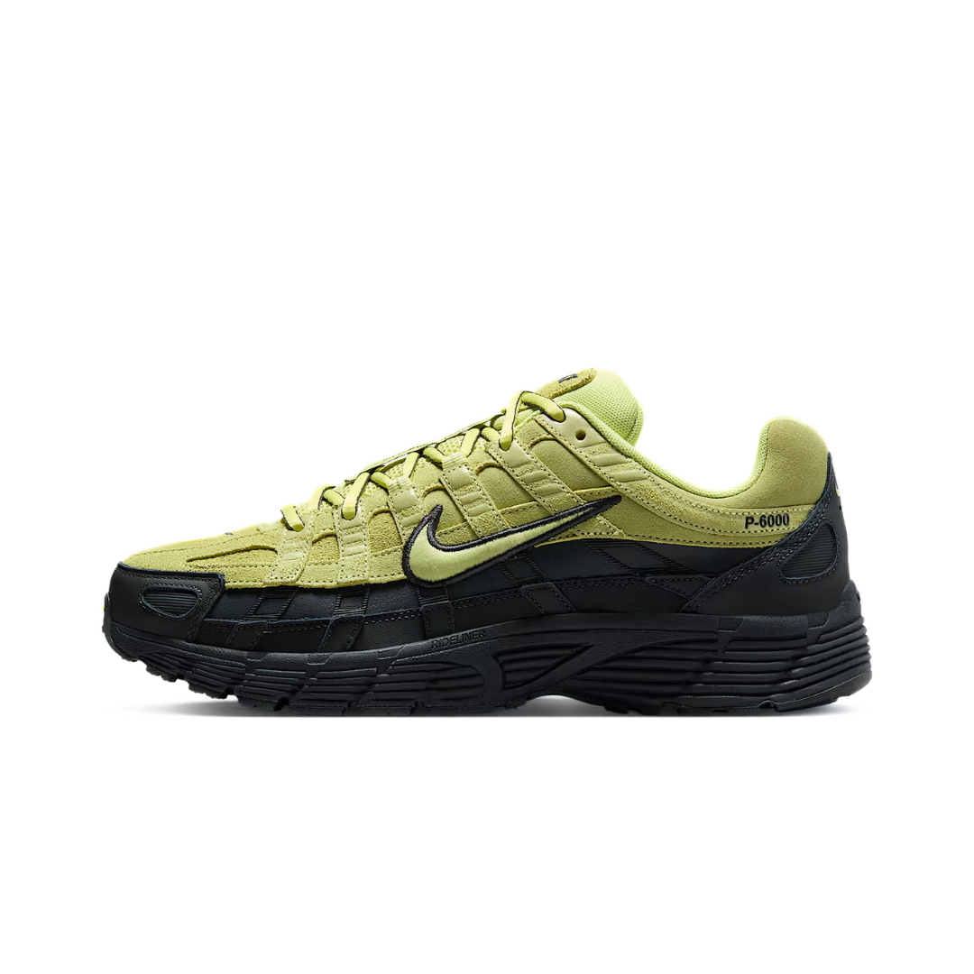 Nike P-6000 Premium Limelight Dark Smoke Grey by NIKE RUNNING