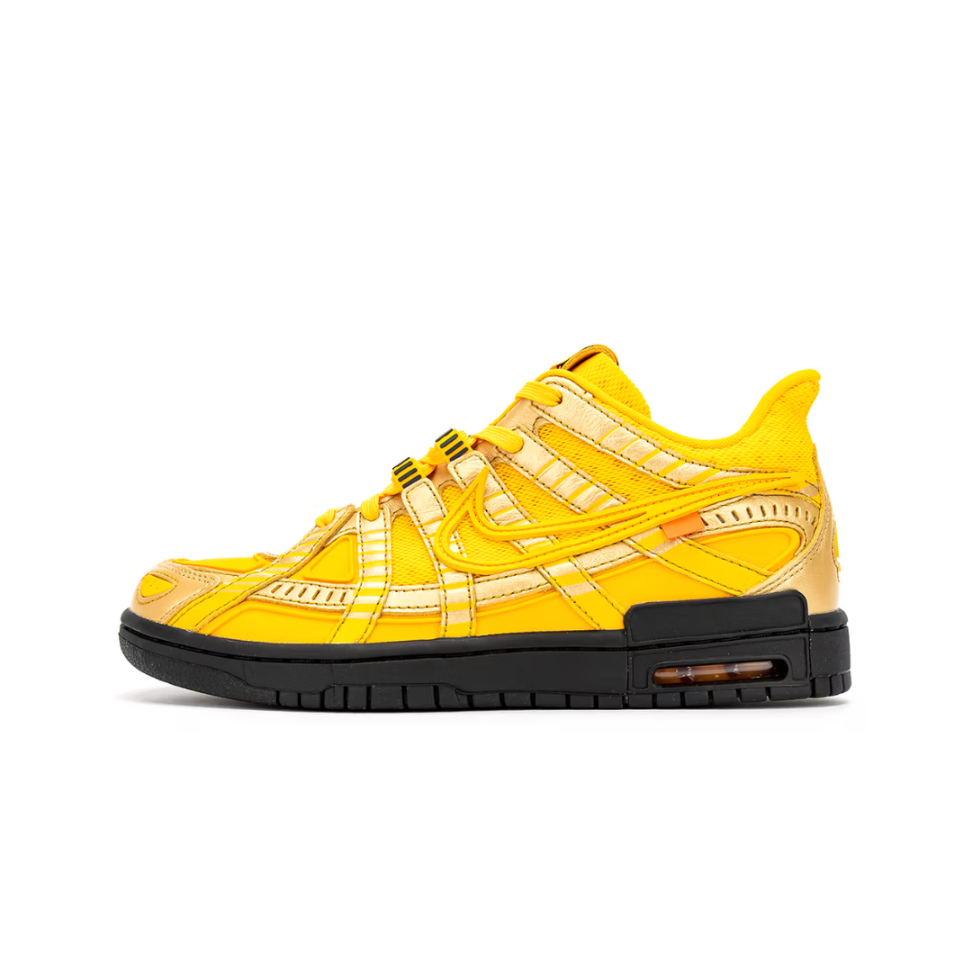Nike Air Rubber Dunk Off-White University Gold by Nike Dunk