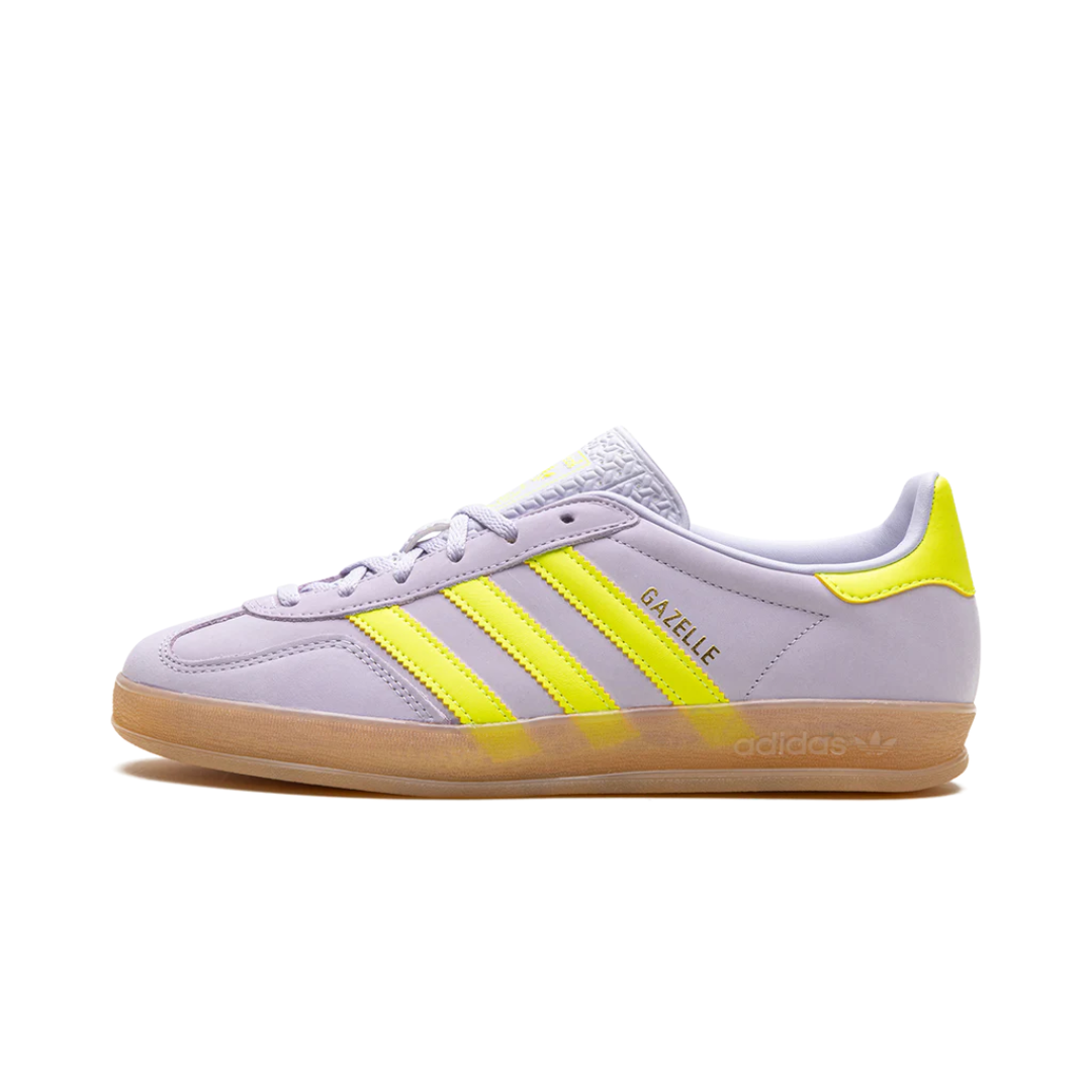adidas Gazelle Indoor Silver Dawn Solar Yellow (W) by ADIDAS