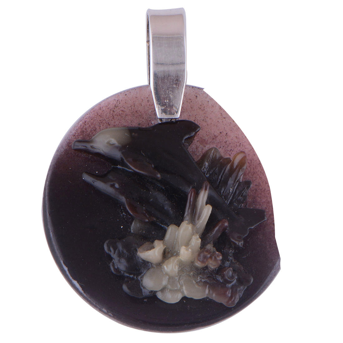 Shell 925 Sterling Silver Pendant - R100556-55