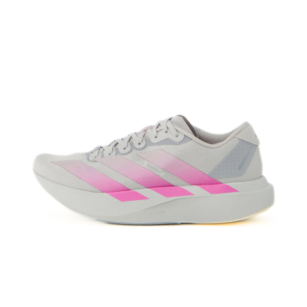 adidas Adizero Evo SL Grey Lucid Fuchsia (W) by ADIDAS RUNNING