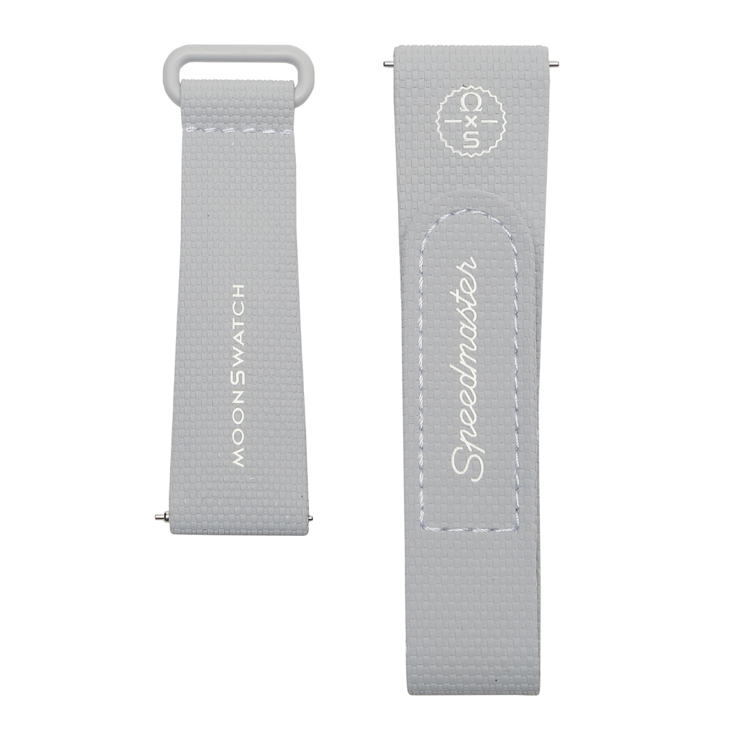Swatch x Omega Bioceramic Moonswatch Grey Straps by Omega