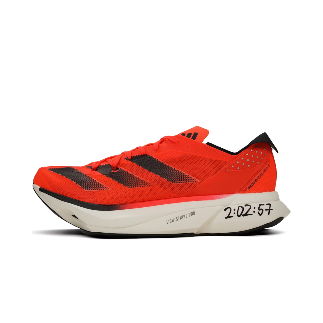 adidas Adizero Adios Pro 3 Solar Red by ADIDAS RUNNING