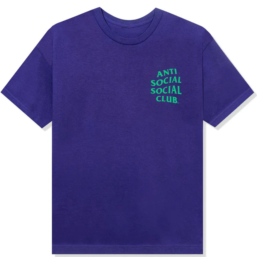 Anti Social Social Club NOTHING ELSE TEE PURPLE by ASSC