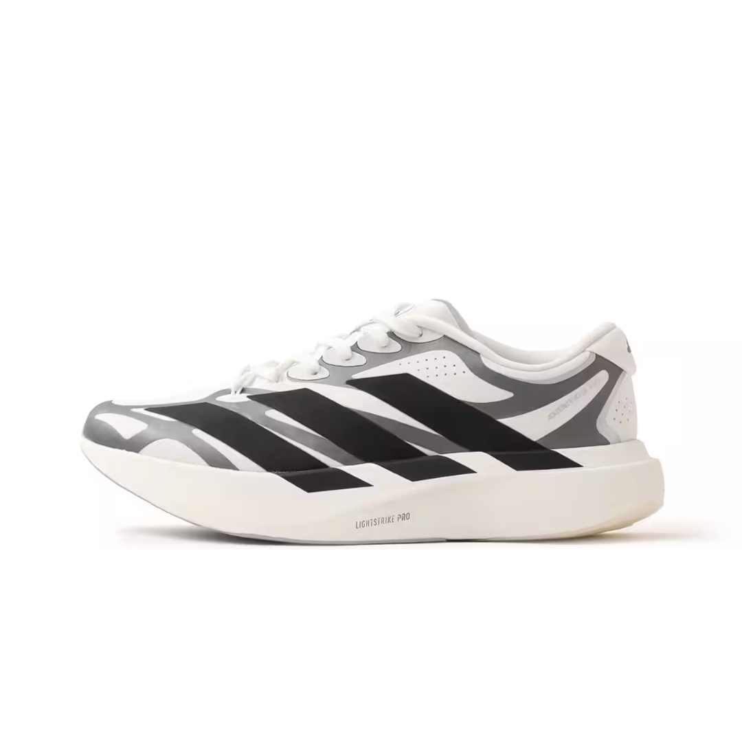 adidas Adizero EVO SL EXO White Black Silver by ADIDAS RUNNING