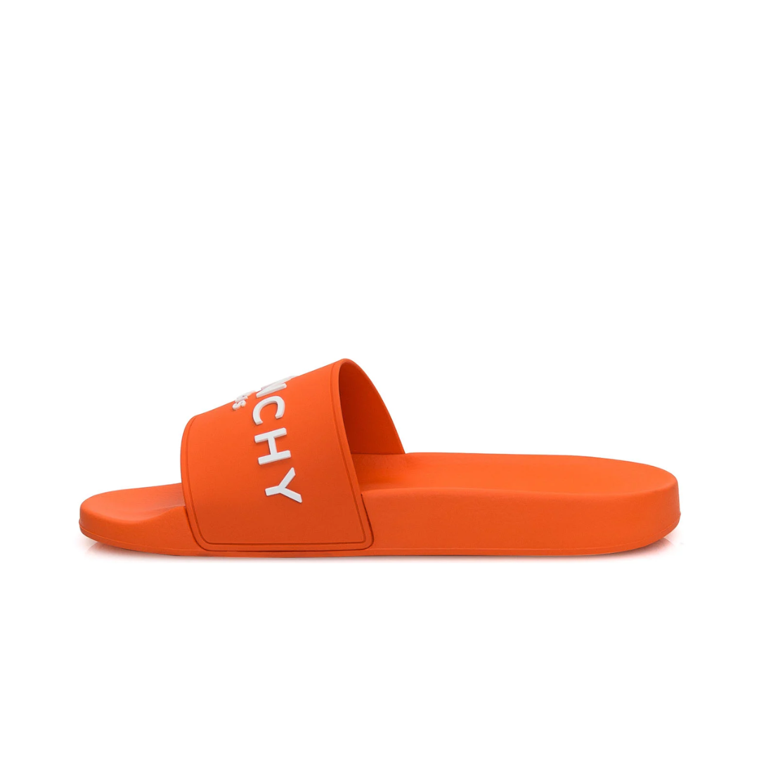 GIVENCHY POOL SLIDES BRIGHT ORANGE by Givenchy