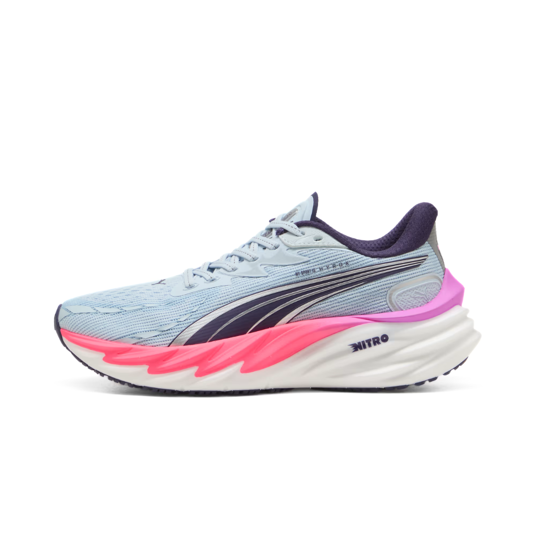 PUMA x HYROX Velocity NITRO™ 4 Lucite Pure Pink Deep Plum by PUMA RUNNING