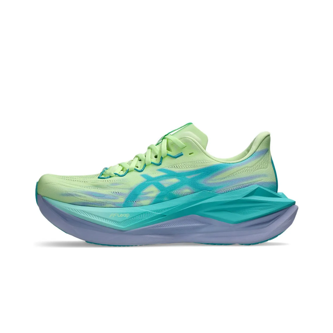 ASICS Superblast 3 Illuminate Yellow Energy Aqua by ASICS RUNNING