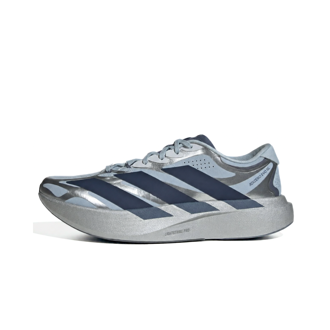 ADIDAS ADIZERO EVO SL EXO Silver Metallic by ADIDAS RUNNING