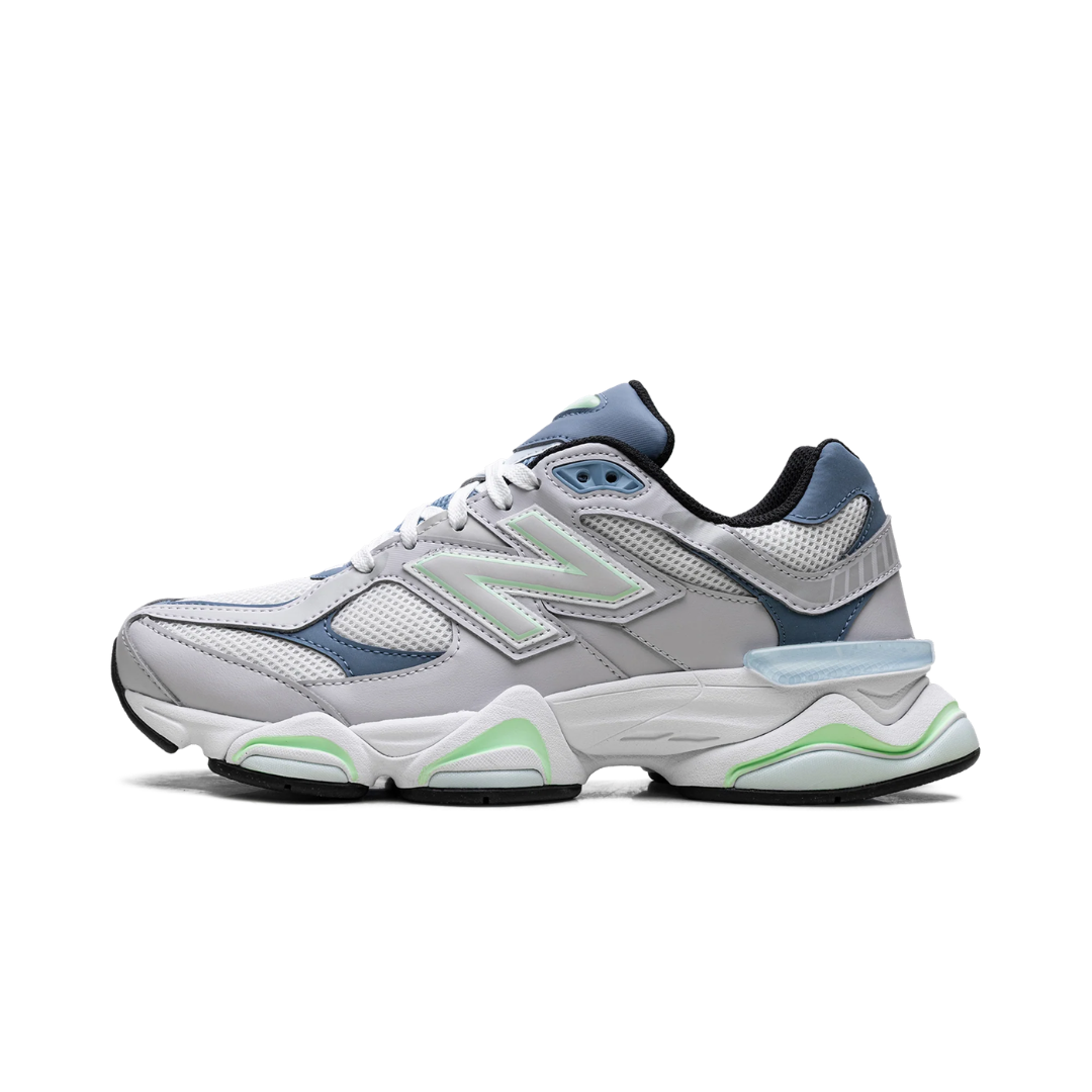 New Balance 9060 Pearl Grey Shoreline Blue by New Balance