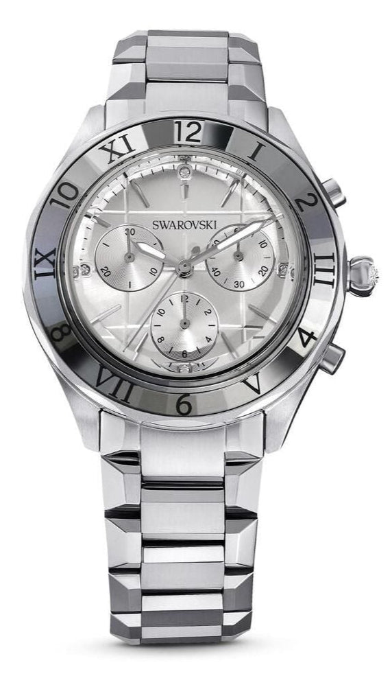 Swarovski Dextera watch, Stainless Steel bracelet, Silver tone, Stainless Steel — product photo (5641297)