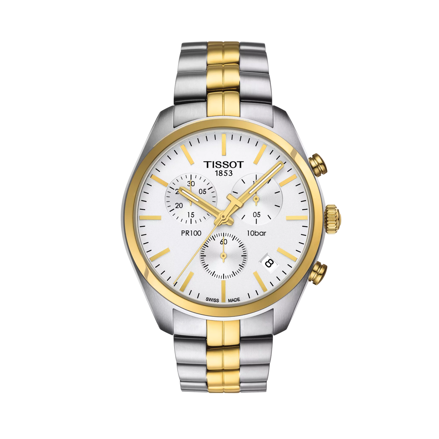 Men’s Tissot PR 100 Chronograph T101.417.22.031.00 Quartz Watch - Zeuskicks
